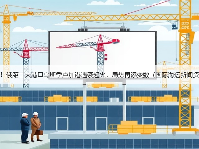 突发!俄第二大港口乌斯季卢加港遇袭起火,局势再添变数(国际海运新闻资讯)(图2) 突发!俄第二大港口乌斯季卢加港遇袭起火,局势再添变数(国际海运新闻资讯)(图2)