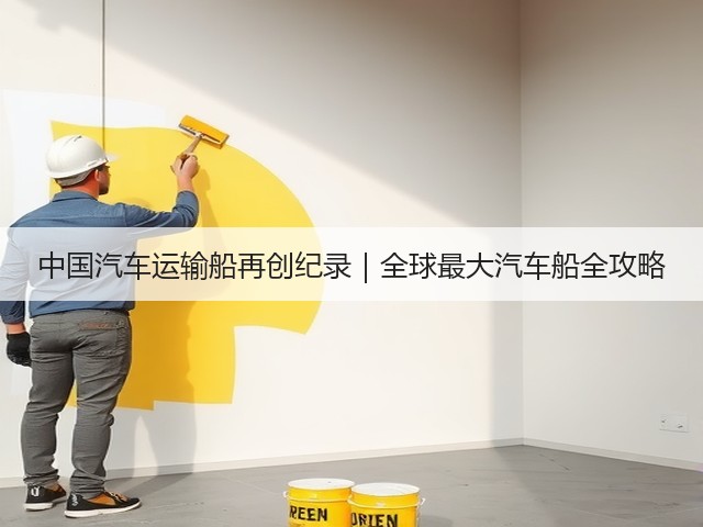 中国汽车运输船再创纪录|全球最大汽车船全攻略(图1) 中国汽车运输船再创纪录|全球最大汽车船全攻略(图1)