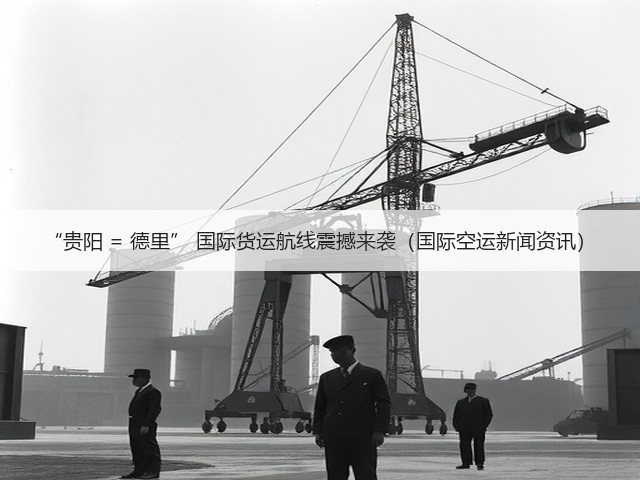 “贵阳 = 德里” 国际货运航线震撼来袭（国际空运新闻资讯）(图1)