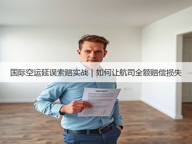 国际空运延误索赔实战|如何让航司全额赔偿损失(图3) 国际空运延误索赔实战|如何让航司全额赔偿损失(图3)