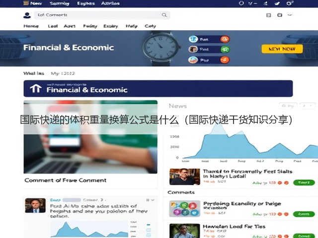 国际快递的体积重量换算公式是什么(国际快递干货知识分享)(图2) 国际快递的体积重量换算公式是什么(国际快递干货知识分享)(图2)