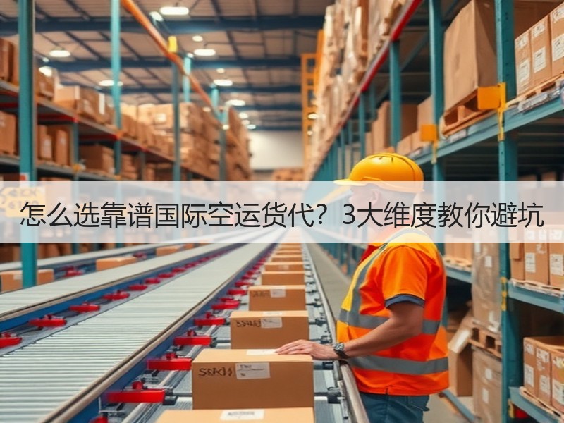 怎么选靠谱国际空运货代？3大维度教你避坑