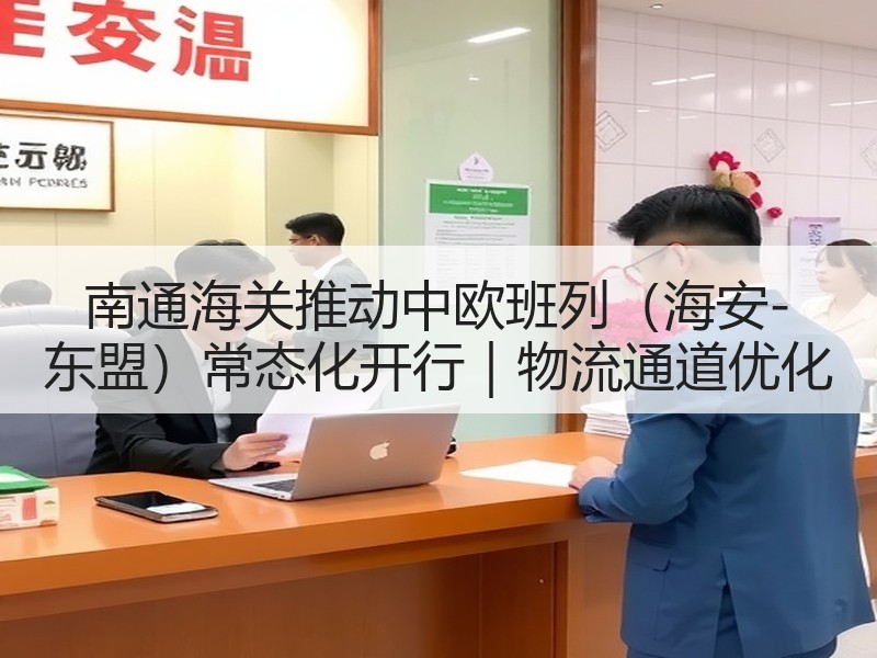 南通海关推动中欧班列(海安-东盟)常态化开行|物流通道优化 南通海关推动中欧班列(海安-东盟)常态化开行|物流通道优化
