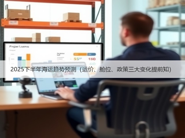 2025下半年海运趋势预测(运价、舱位、政策三大变化提前知)(图2) 2025下半年海运趋势预测(运价、舱位、政策三大变化提前知)(图2)