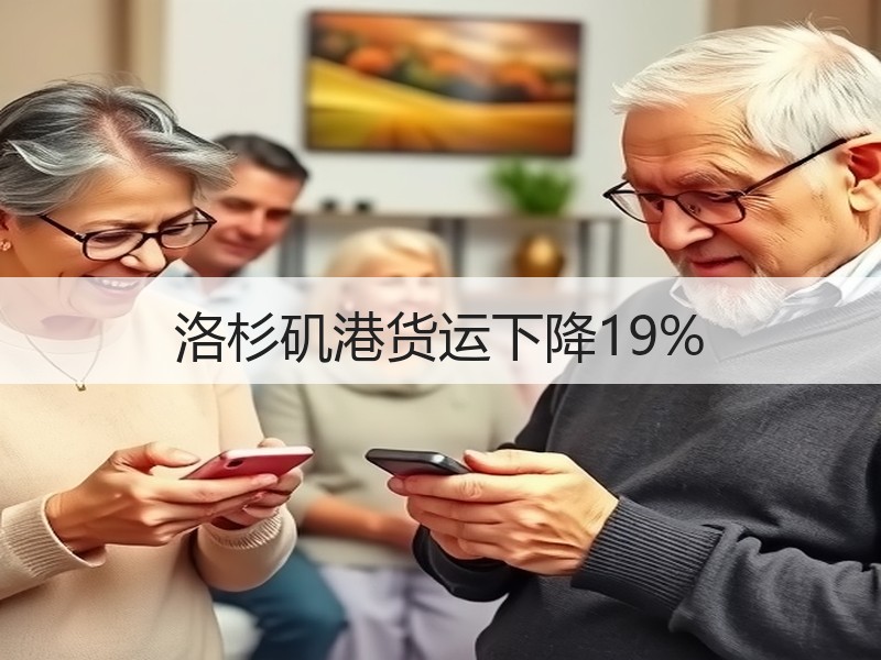 洛杉矶港货运下降19%