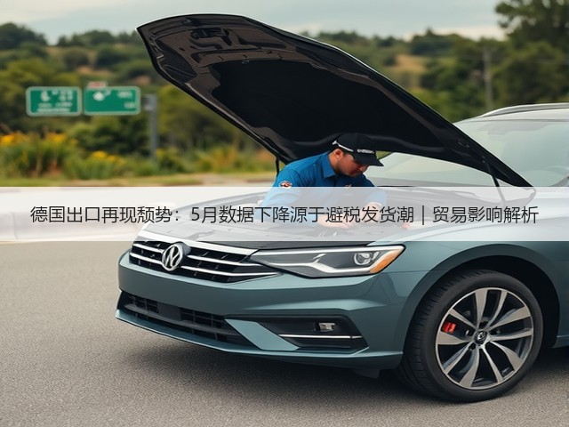 德国出口再现颓势:5月数据下降源于避税发货潮|贸易影响解析(图2) 德国出口再现颓势:5月数据下降源于避税发货潮|贸易影响解析(图2)
