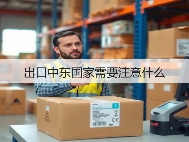 出口中东国家需要注意什么(图1) 出口中东国家需要注意什么(图1)
