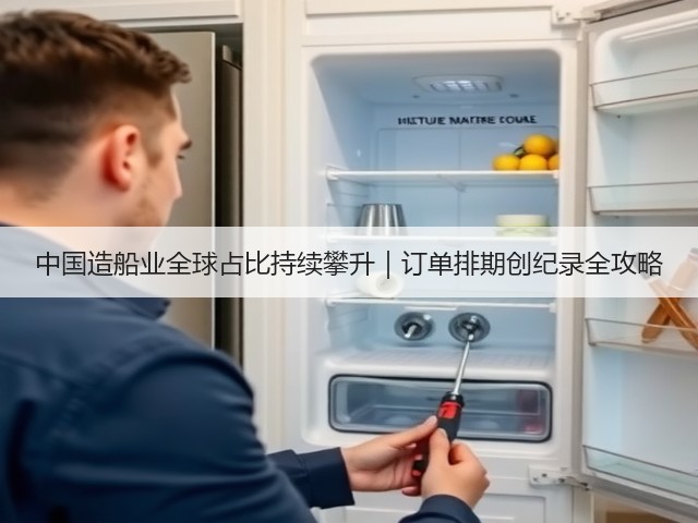 中国造船业全球占比持续攀升|订单排期创纪录全攻略(图2) 中国造船业全球占比持续攀升|订单排期创纪录全攻略(图2)