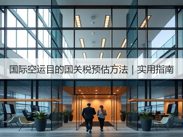 国际空运目的国关税预估方法|实用指南(图3) 国际空运目的国关税预估方法|实用指南(图3)