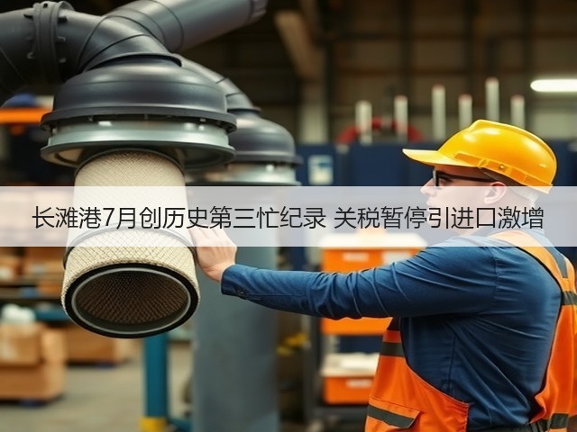 长滩港7月创历史第三忙纪录 关税暂停引进口激增(图3) 长滩港7月创历史第三忙纪录 关税暂停引进口激增(图3)