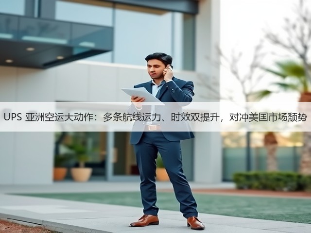 UPS 亚洲空运大动作:多条航线运力、时效双提升,对冲美国市场颓势(图1) UPS 亚洲空运大动作:多条航线运力、时效双提升,对冲美国市场颓势(图1)