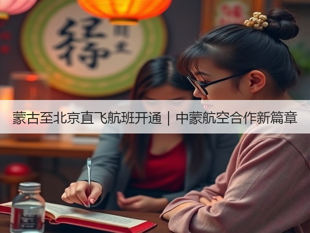 蒙古至北京直飞航班开通|中蒙航空合作新篇章(图1) 蒙古至北京直飞航班开通|中蒙航空合作新篇章(图1)