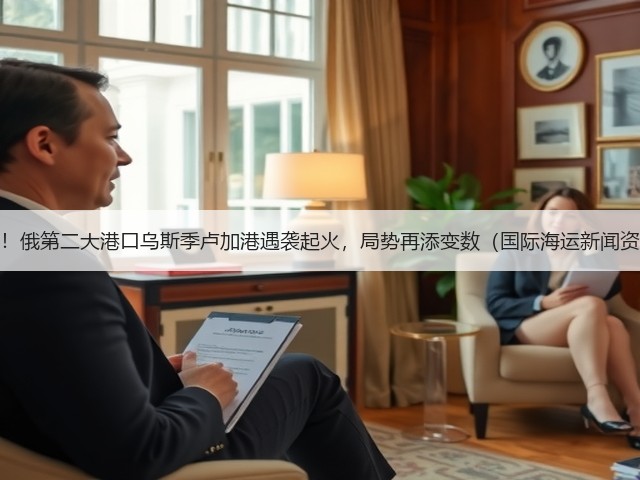 突发！俄第二大港口乌斯季卢加港遇袭起火，局势再添变数（国际海运新闻资讯）(图3)