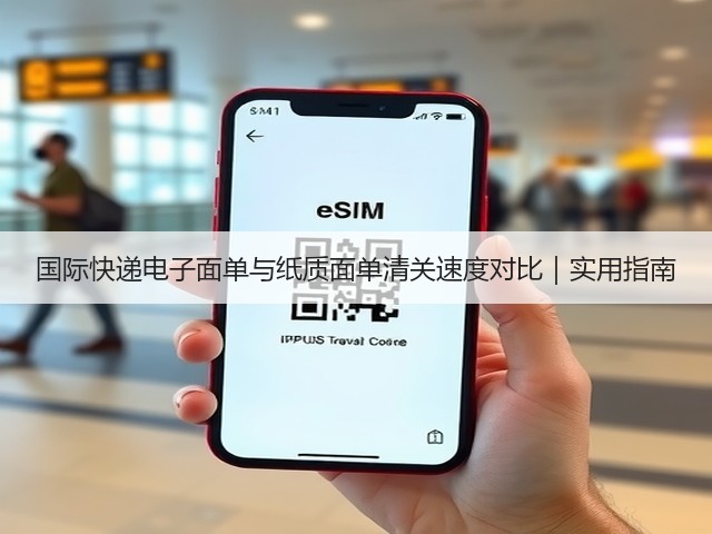 国际快递电子面单与纸质面单清关速度对比|实用指南(图3) 国际快递电子面单与纸质面单清关速度对比|实用指南(图3)