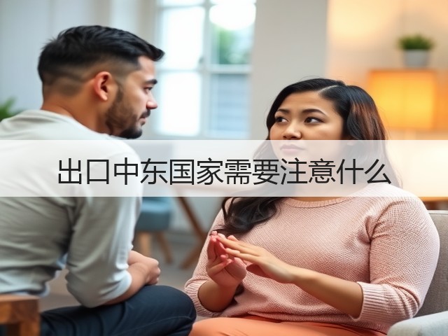 出口中东国家需要注意什么(图3) 出口中东国家需要注意什么(图3)