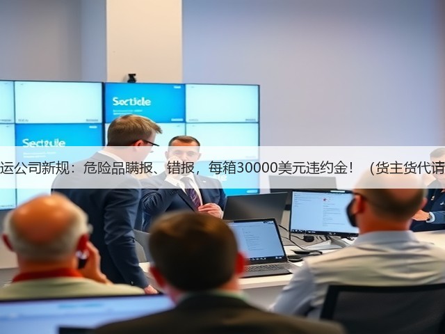 国际海运公司新规:危险品瞒报、错报,每箱30000美元违约金!(货主货代请注意)(图3) 国际海运公司新规:危险品瞒报、错报,每箱30000美元违约金!(货主货代请注意)(图3)