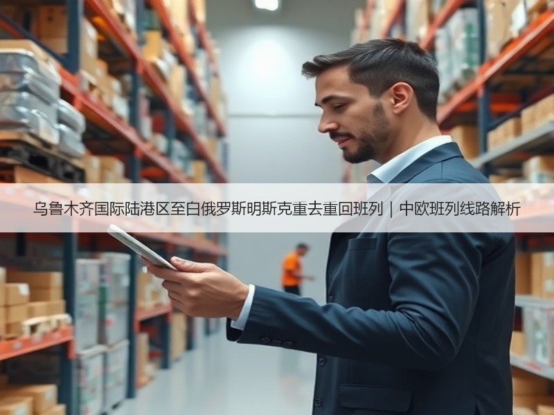 乌鲁木齐国际陆港区至白俄罗斯明斯克重去重回班列｜中欧班列线路解析