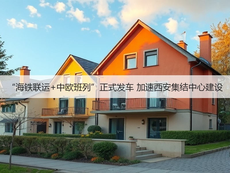 “海铁联运+中欧班列”正式发车 加速西安集结中心建设