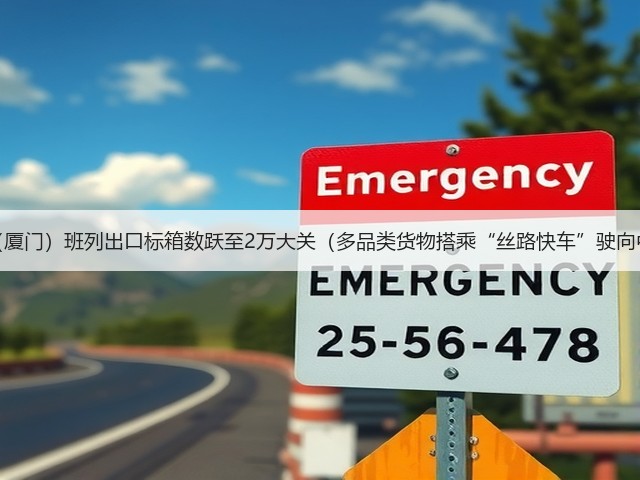 中亚（厦门）班列出口标箱数跃至2万大关（多品类货物搭乘“丝路快车”驶向中亚）(图2)