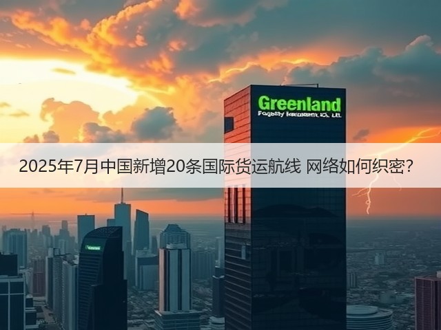 2025年7月中国新增20条国际货运航线 网络如何织密？(图1)