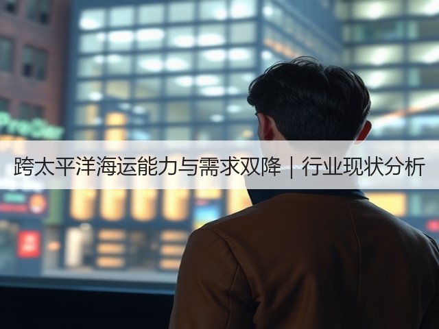 跨太平洋海运能力与需求双降|行业现状分析(图2) 跨太平洋海运能力与需求双降|行业现状分析(图2)