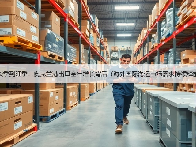 从淡季到旺季：奥克兰港出口全年增长背后（海外国际海运市场需求持续释能）(图1)