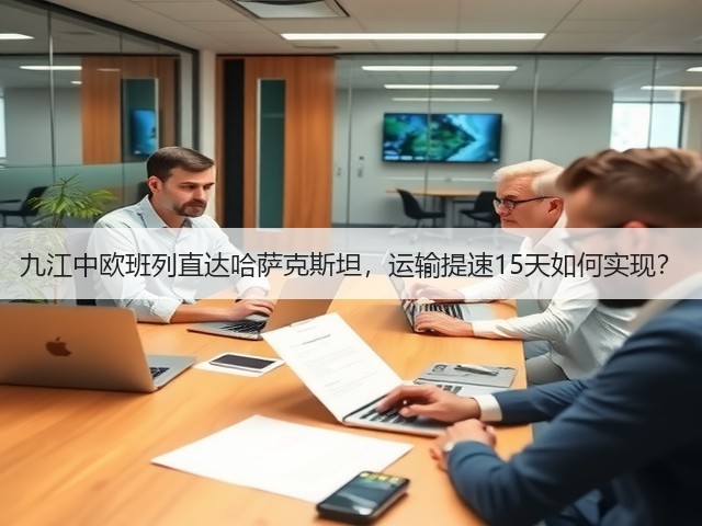 九江中欧班列直达哈萨克斯坦，运输提速15天如何实现？(图1)