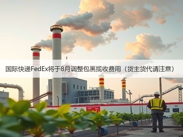 国际快递FedEx将于8月调整包裹揽收费用(货主货代请注意)(图1) 国际快递FedEx将于8月调整包裹揽收费用(货主货代请注意)(图1)