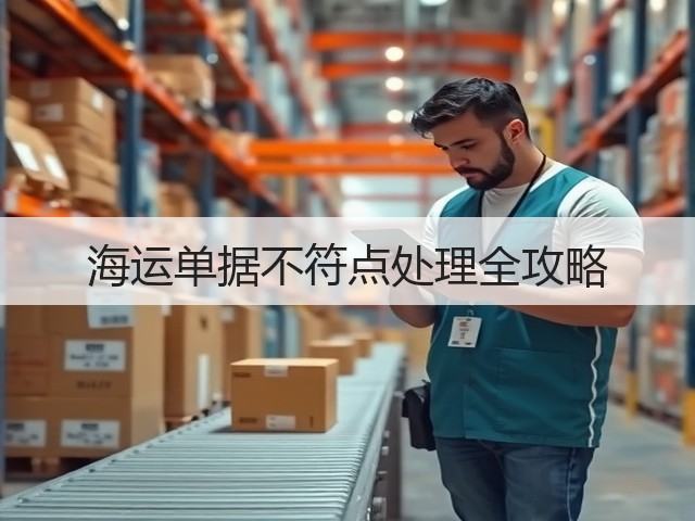 海运单据不符点处理全攻略(图2) 海运单据不符点处理全攻略(图2)