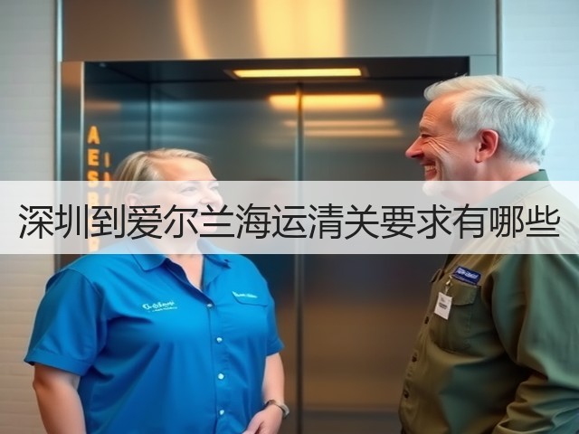 深圳到爱尔兰海运清关要求有哪些(图3)