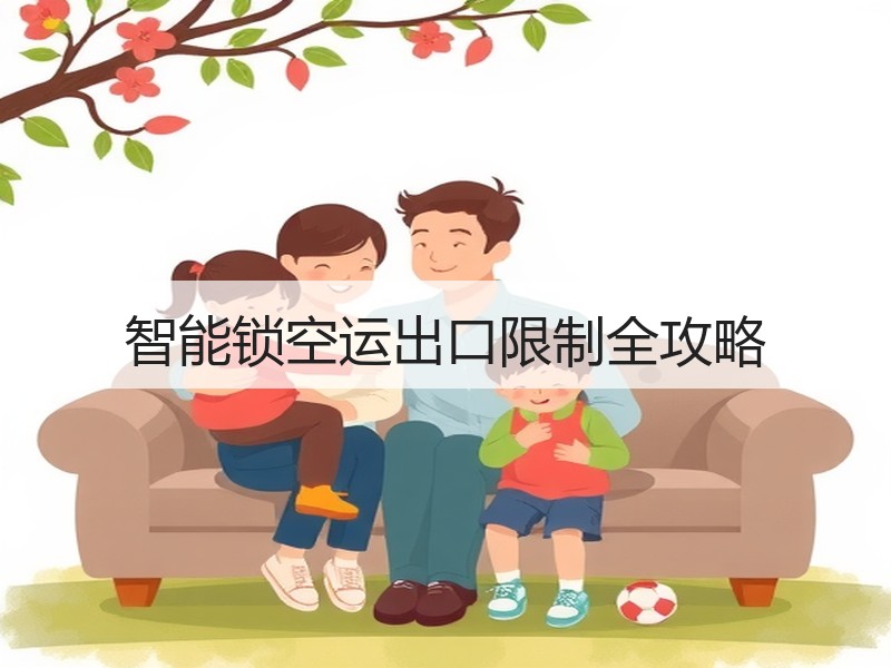 智能锁空运出口限制全攻略