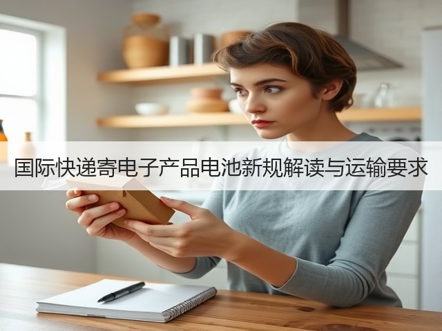 国际快递寄电子产品电池新规解读与运输要求(图2) 国际快递寄电子产品电池新规解读与运输要求(图2)