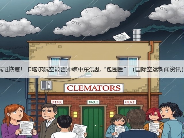 航班恢复!卡塔尔航空能否冲破中东混乱“包围圈”(国际空运新闻资讯)(图2) 航班恢复!卡塔尔航空能否冲破中东混乱“包围圈”(国际空运新闻资讯)(图2)