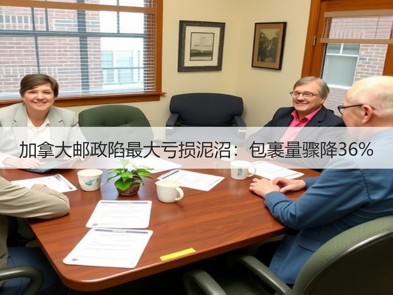加拿大邮政陷最大亏损泥沼:包裹量骤降36% 加拿大邮政陷最大亏损泥沼:包裹量骤降36%
