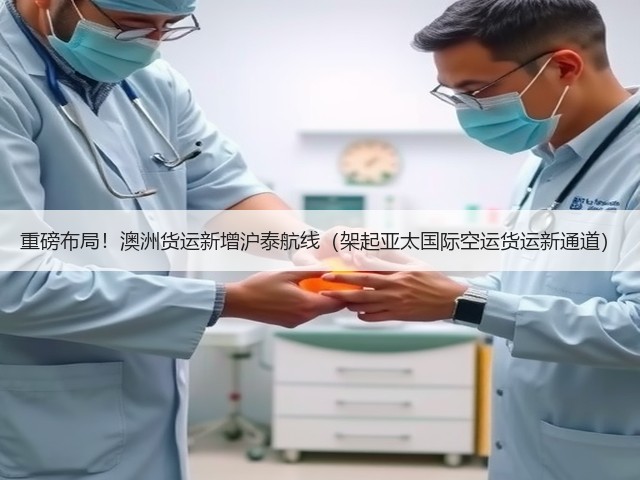 重磅布局！澳洲货运新增沪泰航线（架起亚太国际空运货运新通道）(图3)
