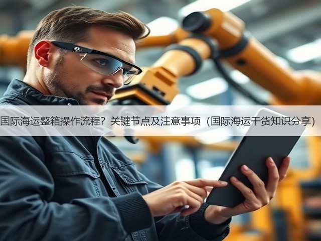 国际海运整箱操作流程?关键节点及注意事项(国际海运干货知识分享)(图1) 国际海运整箱操作流程?关键节点及注意事项(国际海运干货知识分享)(图1)