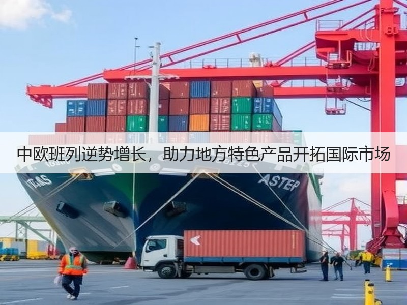 中欧班列逆势增长，助力地方特色产品开拓国际市场