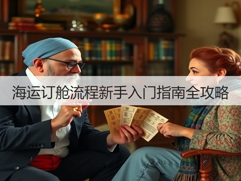 海运订舱流程新手入门指南全攻略