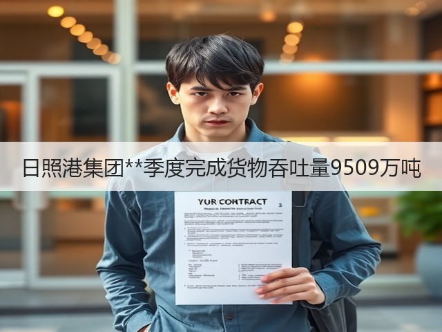 日照港集团**季度完成货物吞吐量9509万吨(图1) 日照港集团**季度完成货物吞吐量9509万吨(图1)