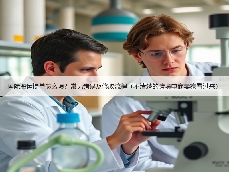 国际海运提单怎么填？常见错误及修改流程（不清楚的跨境电商卖家看过来）