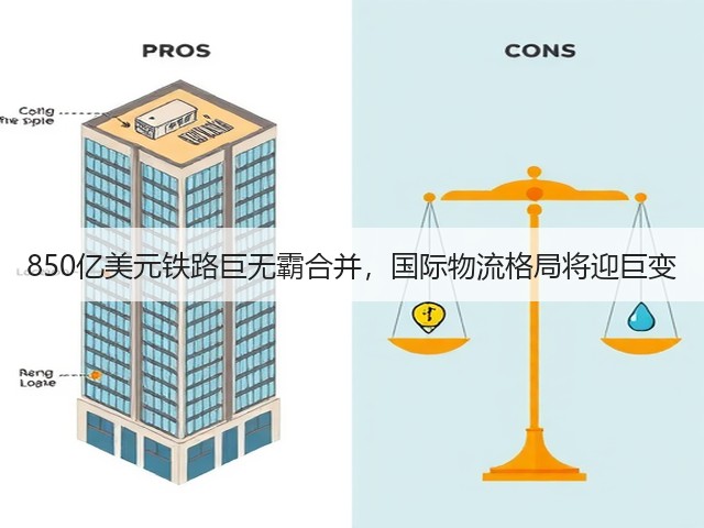850亿美元铁路巨无霸合并,国际物流格局将迎巨变(图3) 850亿美元铁路巨无霸合并,国际物流格局将迎巨变(图3)
