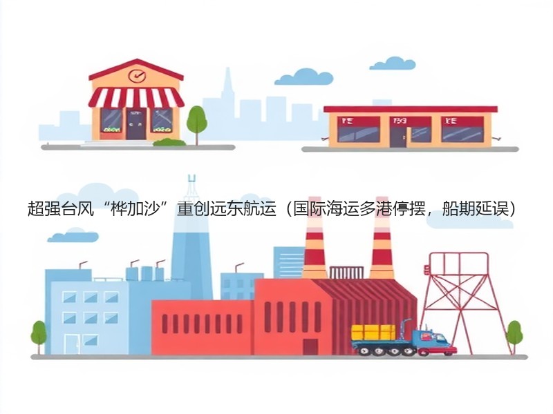 超强台风“桦加沙”重创远东航运(国际海运多港停摆,船期延误) 超强台风“桦加沙”重创远东航运(国际海运多港停摆,船期延误)