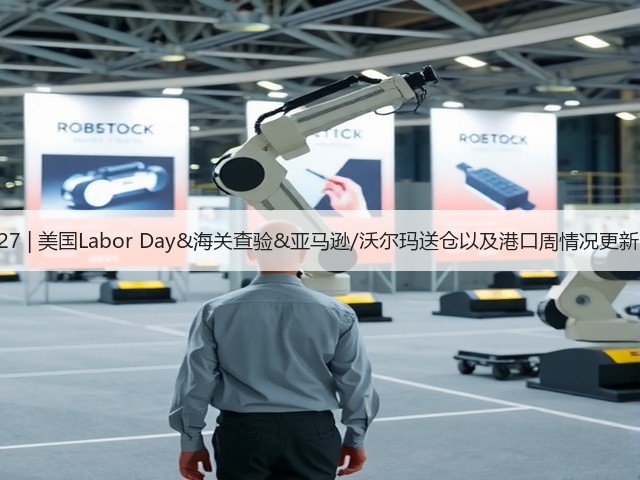 8.27 | 美国Labor Day&海关查验&亚马逊/沃尔玛送仓以及港口周情况更新!(图3) 8.27 | 美国Labor Day&海关查验&亚马逊/沃尔玛送仓以及港口周情况更新!(图3)