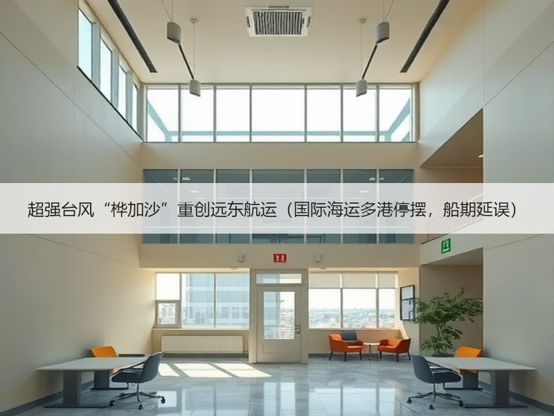 超强台风“桦加沙”重创远东航运(国际海运多港停摆,船期延误) 超强台风“桦加沙”重创远东航运(国际海运多港停摆,船期延误)