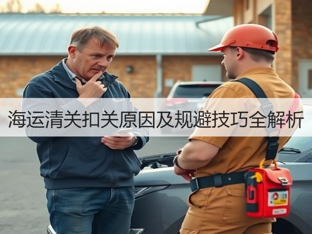 海运清关扣关原因及规避技巧全解析(图1) 海运清关扣关原因及规避技巧全解析(图1)