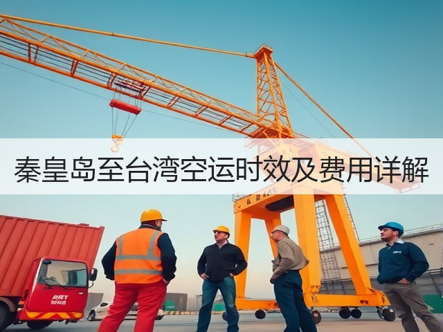 秦皇岛至台湾空运时效及费用详解(图3)