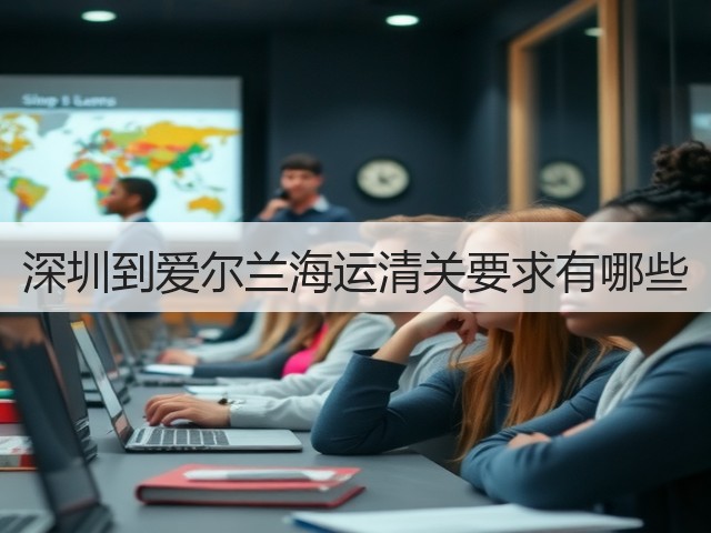 深圳到爱尔兰海运清关要求有哪些(图2) 深圳到爱尔兰海运清关要求有哪些(图2)