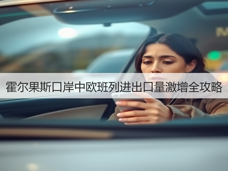 霍尔果斯口岸中欧班列进出口量激增全攻略 霍尔果斯口岸中欧班列进出口量激增全攻略