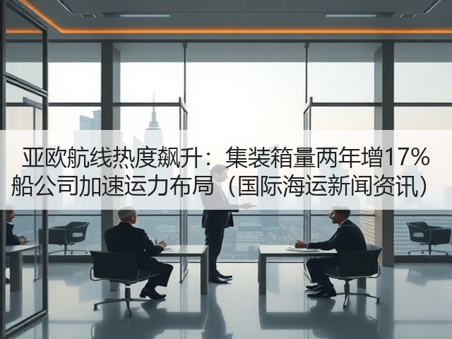 亚欧航线热度飙升:集装箱量两年增17% 船公司加速运力布局(国际海运新闻资讯)(图1) 亚欧航线热度飙升:集装箱量两年增17% 船公司加速运力布局(国际海运新闻资讯)(图1)