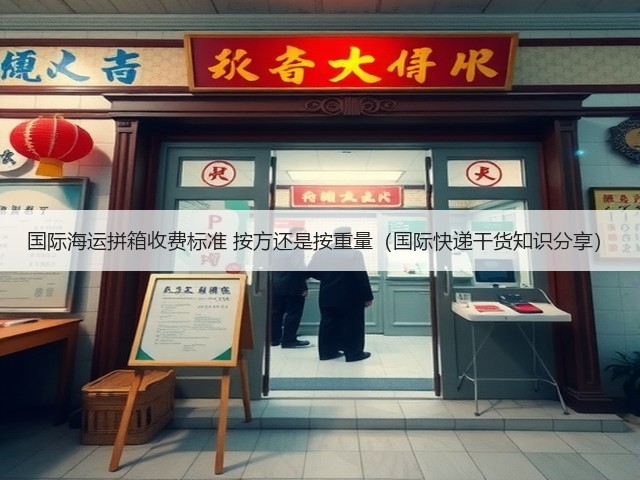 国际海运拼箱收费标准 按方还是按重量(国际快递干货知识分享)(图2) 国际海运拼箱收费标准 按方还是按重量(国际快递干货知识分享)(图2)
